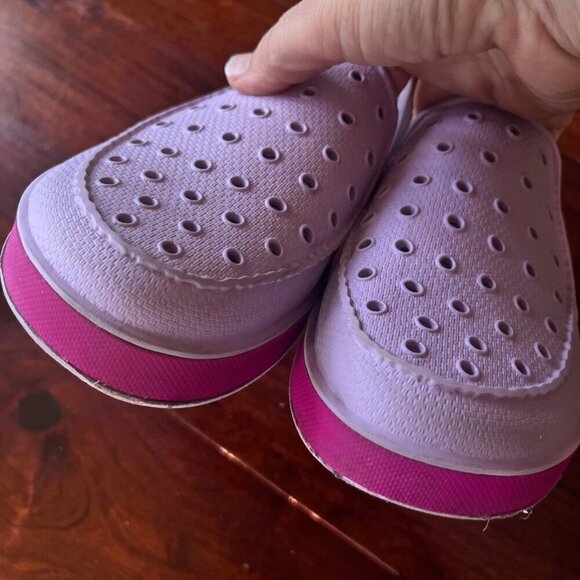 Sanuk Kids‎ Slip-On Water Shoes Size 5 Pink & Lavender Breathable & Quick-Drying - Picture 6 of 6